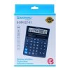KALKULATOR BIUROWY 203X158X31MM DONAU TECH K-DT4127-01 CZARNY SOLARNE+BATERIA