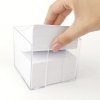 KOSTKA BIUROWA W POJEMNIKU 85X85X80 D.RECT BIAŁA