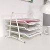 SZUFLADA NA DOKUMENTY 297X275X350MM LEVIATAN 3 SZUFLADY PERŁOWA METALOWA SIATKA