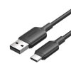 KABEL USB 2.0 A DO USB-C 3A VENTION CTQBH 2M (CZARNY)