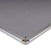 TABLICA TEKSTYLNA 80X100CM MATBOARDS 5404-29K SZARA RAMA ALUMINIOWA