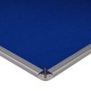 TABLICA TEKSTYLNA 100X150CM MATBOARDS 5415-07K NIEBIESKA RAMA ALUMINIOWA