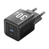 Ładowarka sieciowa Vention FEZW0-EU USB-C GaN (30W) (czarna)