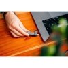 Verbatim USB flash disk, USB C a USB 3.2 Gen 1, 1000GB, Dual QuickStick, szary, 32043, USB C, z oczkiem na brelok