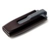 Verbatim USB flash disk, USB 3.0, 128GB, V3, Store N Go, czarny, 49189, USB A, z wysuwanym złączem