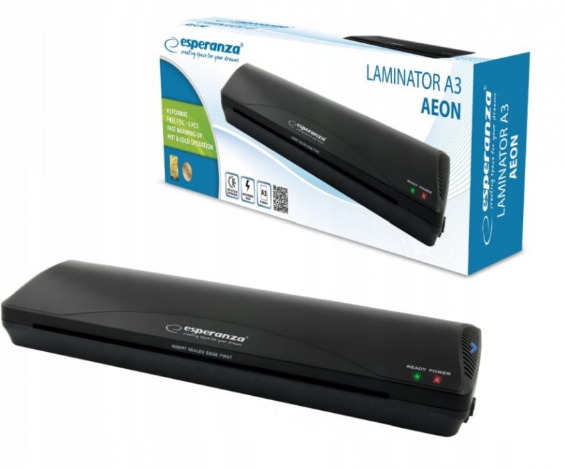 LAMINATOR - A3 AEON NA ZIMNO I GORĄCO + FOLIE