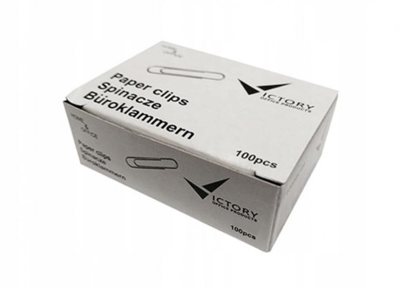 SPINACZE BIUROWE METALOWE OKRĄGŁE - 33 mm