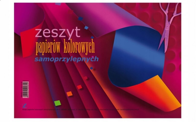 PAPIERY KOLOROWE SAMOPRZYLEPNE ZESZYT - A5