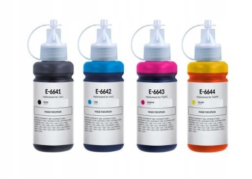 4x TUSZE DO EPSON L355 L220 L300 L310 L350 L365