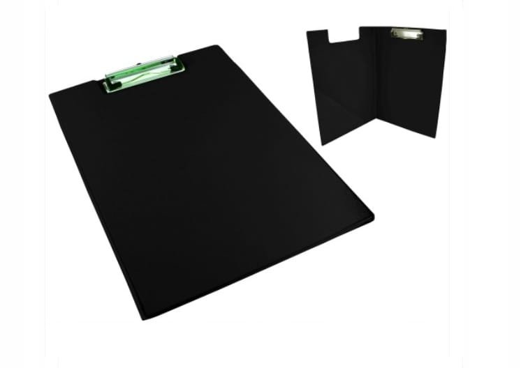 DESKA CLIPBOARD PODKŁADKA - A4 CZARNY ZAMYKANA