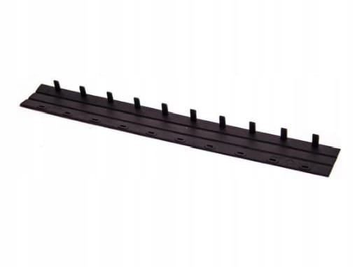 LISTWY ZAMYKANE ZATRZASKOWE 15mm 110kart CZARNE