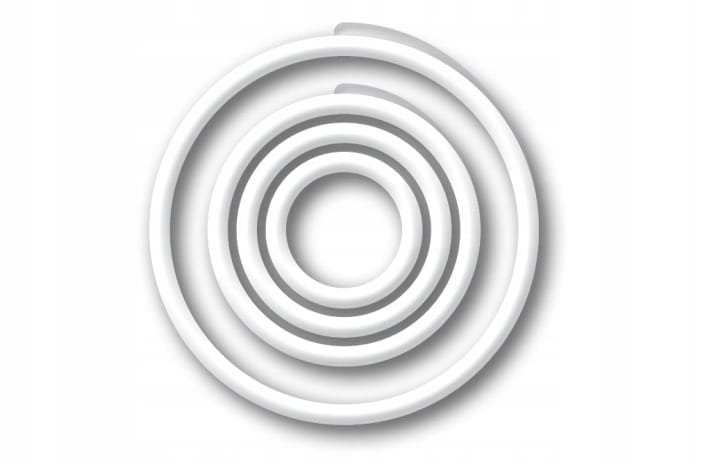 KÓŁKA EASYRING DO OPRAWY DOKUMENTÓW 10mm - BIAŁE