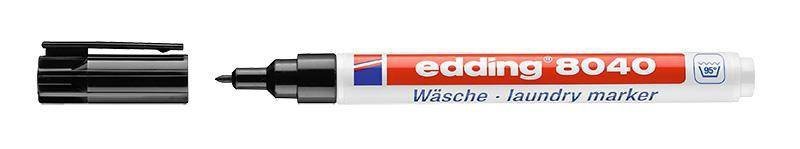 MARKER DO TKANIN EDDING 8040 CZARNY OKRĄGŁA 1 MM