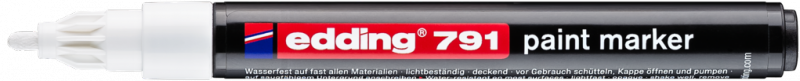 MARKER OLEJOWY EDDING 791 BIAŁY 1-2MM