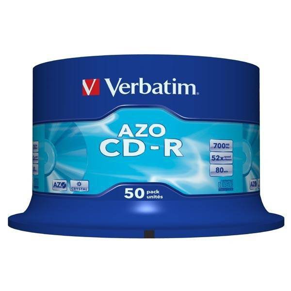 PŁYTA CD-R 700MB 52X VERBATIM DATALIFE PLUS 43343 CAKE 50 SZT.