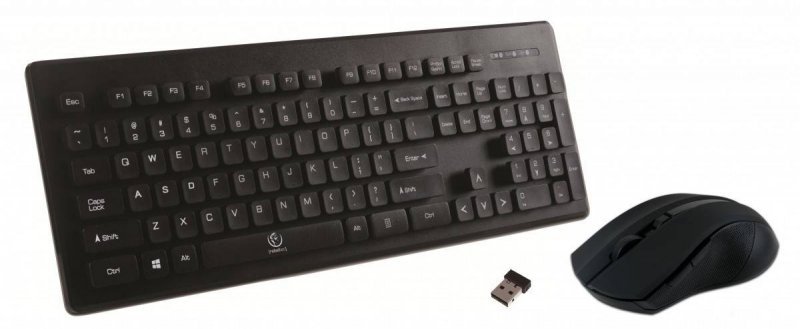 REBELTEC BEZPRZEWODOWA KLAWIATURA + MYSZ MILLENIUM