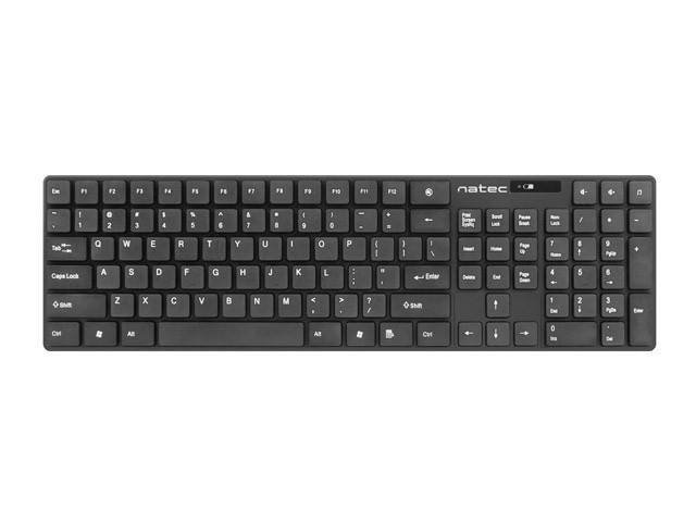 NATEC ZESTAW 2 W 1 KLAWIATURA + MYSZ STINGRAY US OPTYCZNA BEZPRZEWODOWA