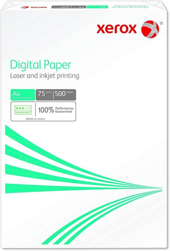 PAPIER KSERO A4 75G XEROX DIGITAL 3R98694 BIAŁY 161 CIE KLASA B 500 ARK