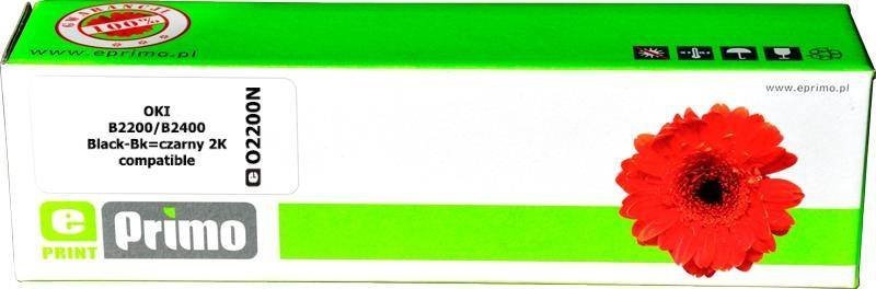 TONER ZAMIENNY EPRIMO B2200-T 43640302 EO2200N CZARNY 2000 STR.