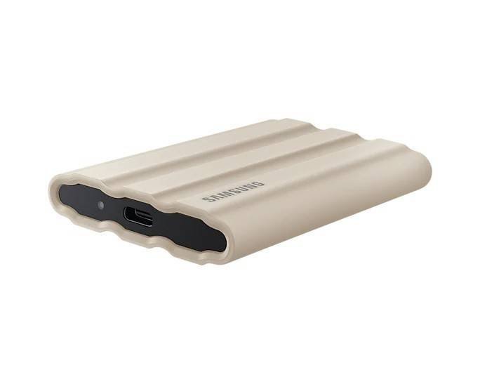 SAMSUNG DYSK SSD T7 SHIELD 2TB USB 3.2, BEŻOWY