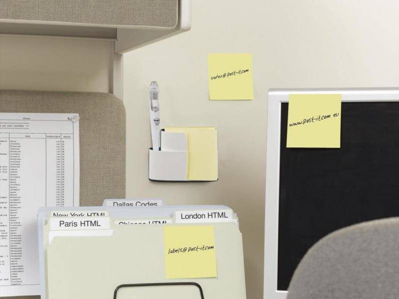 KARTECZKI SAMOPRZYLEPNE 76X76MM 3M POST-IT® SUPER STICKY 654-6SSCY-EU ŻÓŁTE 90 KART
