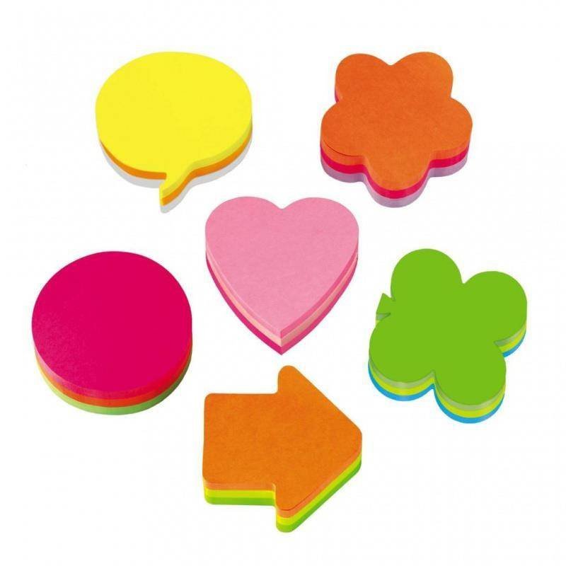 KARTECZKI SAMOPRZYLEPNE 3M POST-IT® 2007H W KSZTAŁCIE SERDUSZKA 225 KART