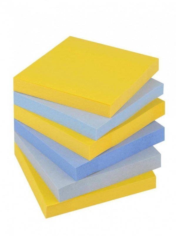 KARTECZKI SAMOPRZYLEPNE 76X76MM 3M POST-IT® SUPER STICKY 654-6SS-NY NEW YORK 6X90 KART