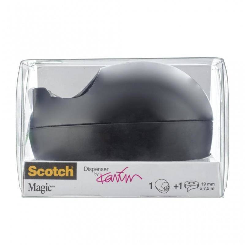 PODAJNIK DO TAŚMY 19MM 3M SCOTCH® MAGIC™ C36-B-EU CZARNY + TAŚMA