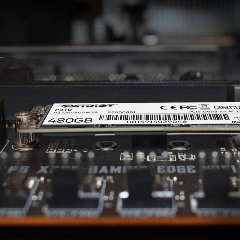 PATRIOT DYSK SSD P310 480GB M.2 2280 1700/1500 PCIE NVME GEN3 X 4
