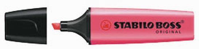 ZAKREŚLACZ STABILO BOSS 70/40 CZERWONY 2-5MM