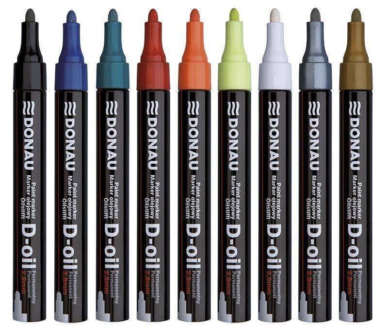 MARKER OLEJOWY DONAU D-OIL ZIELONY OKRĄGŁY 2.8MM
