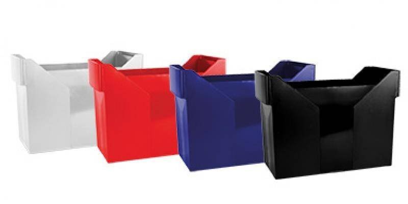 PUDŁO ARCHIWIZACYJNE 330X260X160MM DONAU GRANATOWY PLASTIK
