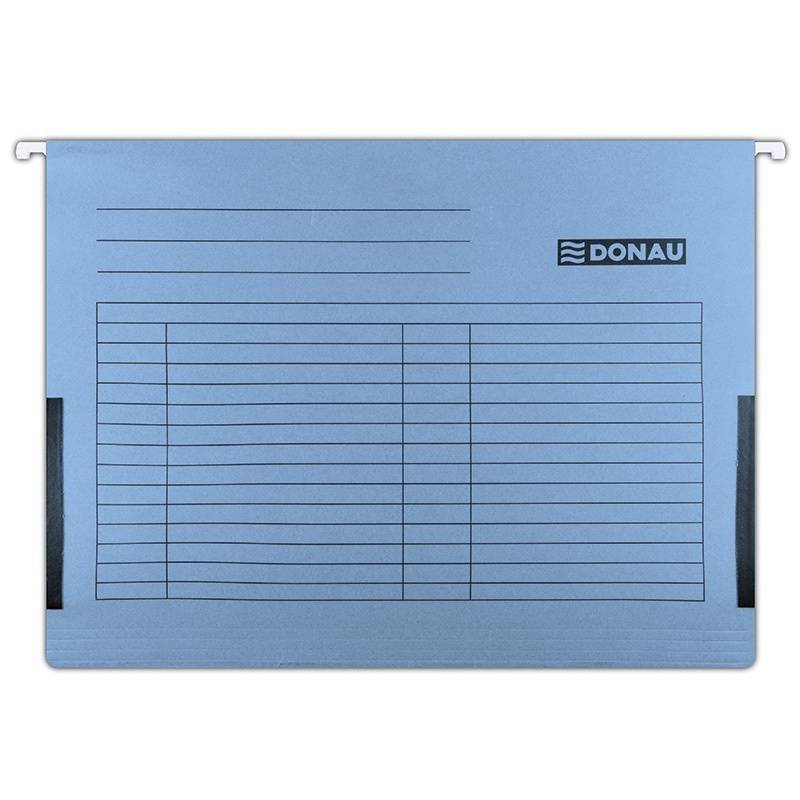 TECZKA ZAWIESZKOWA A4 DONAU Z BOCZKAMI NIEBIESKA 230 G/M²