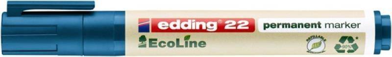 MARKER PERMANENTNY EDDING ECOLINE 22 NIEBIESKI 1-5 MM