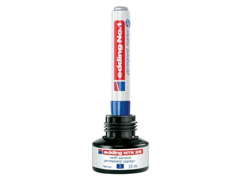 TUSZ DO MARKERÓW PERMANENTNY EDDING MTK 25 CZARNY 25ML