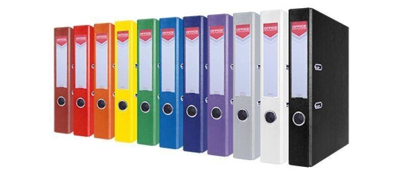 SEGREGATOR A4 PP OFFICE PRODUCTS OFFICER 55MM CZARNY