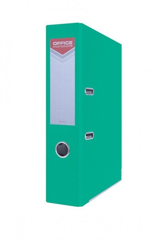 SEGREGATOR A4 PP OFFICE PRODUCTS OFFICER Z SZYNĄ 75MM TURKUSOWY