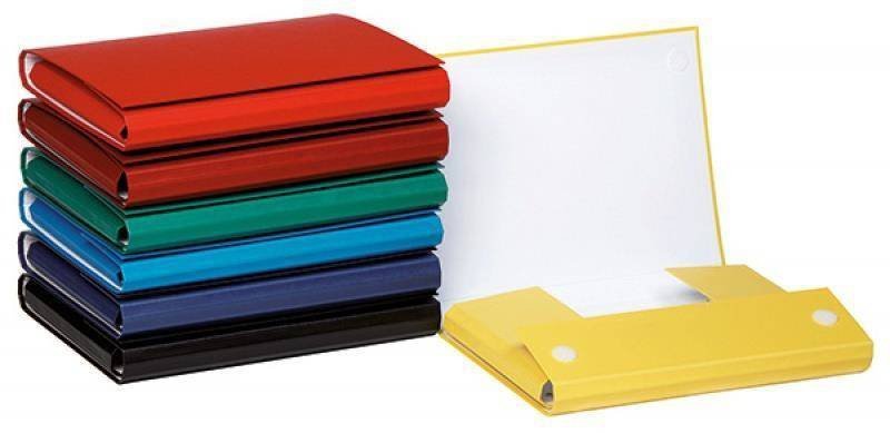 TECZKA Z RZEPEM A4 OFFICE PRODUCTS MIX KOLORÓW TEKTURA POWLEKANA PP 40MM