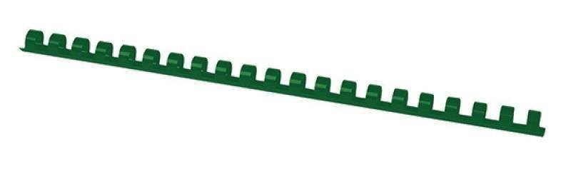 GRZBIET PLASTIKOWY 12MM (95 KARTEK) OFFICE PRODUCTS ZIELONY 100 SZT.