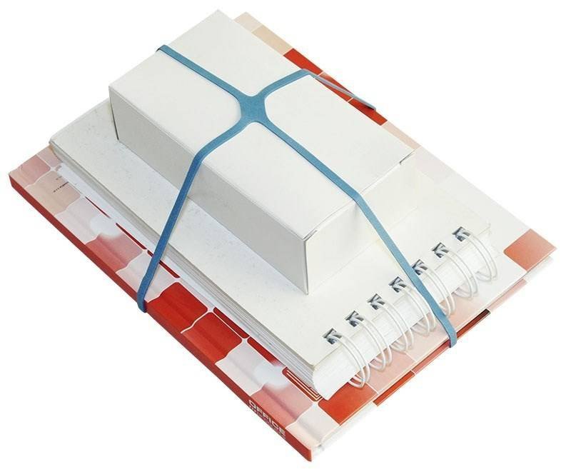 GUMKI RECEPTURKI 50MM Q-CONNECT KRZYŻOWE MIX KOLORÓW 100G