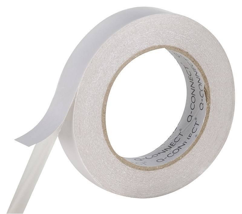 TAŚMA DWUSTRONNA MONTAŻOWA 24MMX3M Q-CONNECT BIAŁA