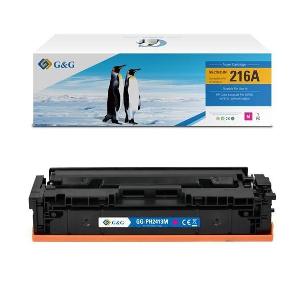 G&G KOMPATYBILNY TONER Z W2413A, MAGENTA, 850S, NT-PH2413M, HP 216A, DLA HP COLOR LASERJET PRO M182 , M183, N