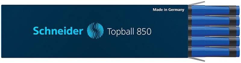 WKŁAD DO PIÓRA KULKOWEGO SCHNEIDER TOPBALL 850 DO TOPBALL 811 NIEBIESKI 0,5 MM
