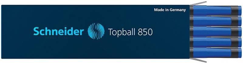 WKŁAD DO PIÓRA KULKOWEGO SCHNEIDER TOPBALL 850 DO TOPBALL 811 NIEBIESKI 0,5 MM