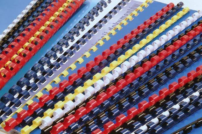 GRZBIET PLASTIKOWY 8MM ARGO 405082 CZARNY 100SZT