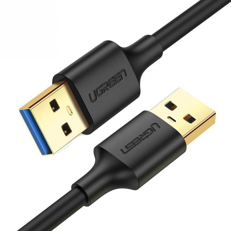 Kabel USB 3.0 A-A UGREEN  US128 0.5m (czarny)