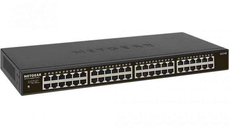 NETGEAR SWITCH GS348 PRZEŁĄCZNIK NIEZARZĄDZALNY 48XGE