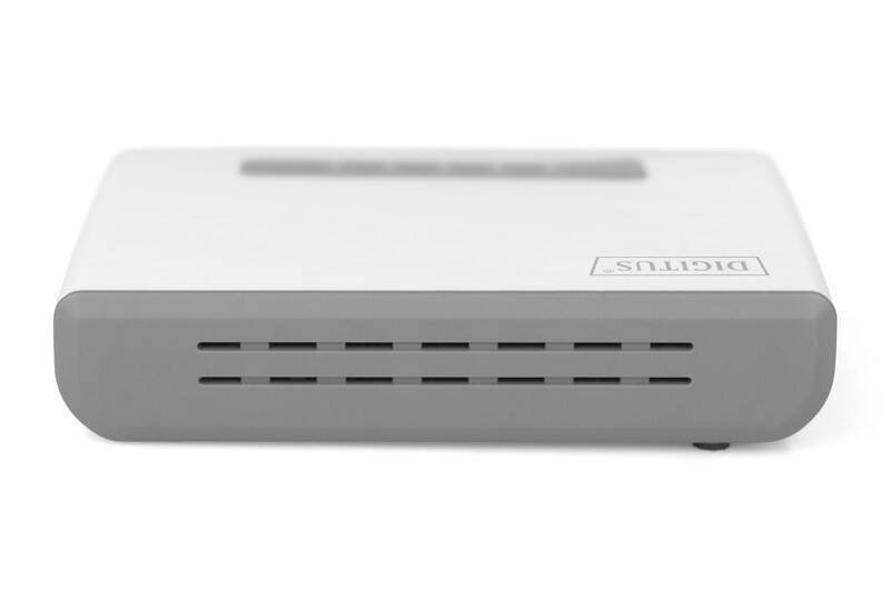 DIGITUS SERWER SIECIOWY WIELOFUNKCYJNY, BEZPRZEWODOWY 2-PORTOWY, USB 2.0, 300MBPS