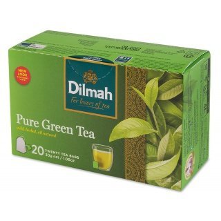 HERBATA ZIELONA DILMAH 20 TOREBEK