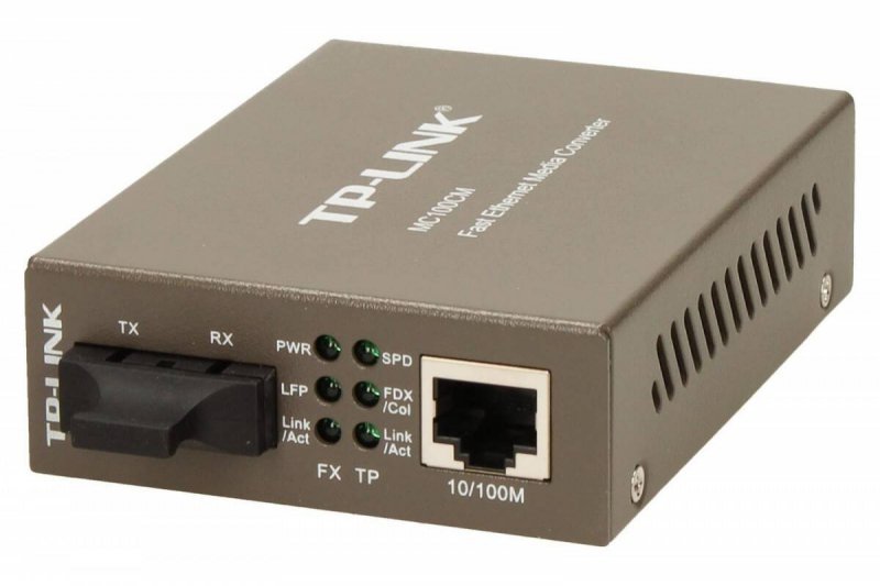 TP-LINK MC100CM MEDIA KONWERTER 10/100 MM-SC